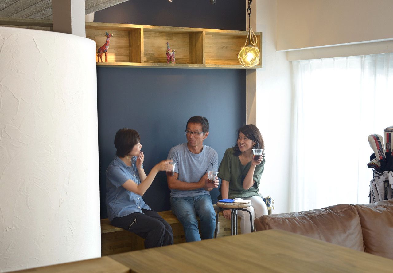 Vol 9 ｼｮｰﾄｽﾄｰﾘｰ編 究極のリラックス空間 T邸ｲﾝﾀﾋﾞｭｰ リノベーション情報サイト Reno