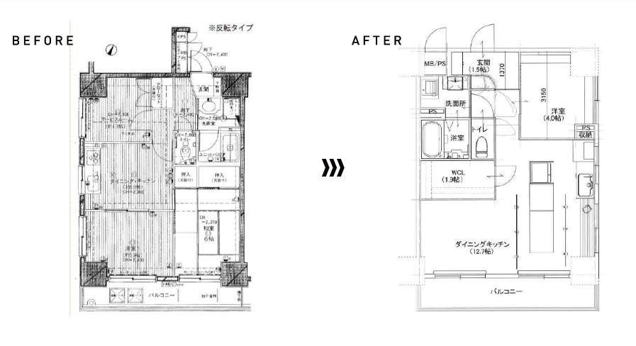 世界3大銘木ウォールナットを採用「木材の共演リノベーション」