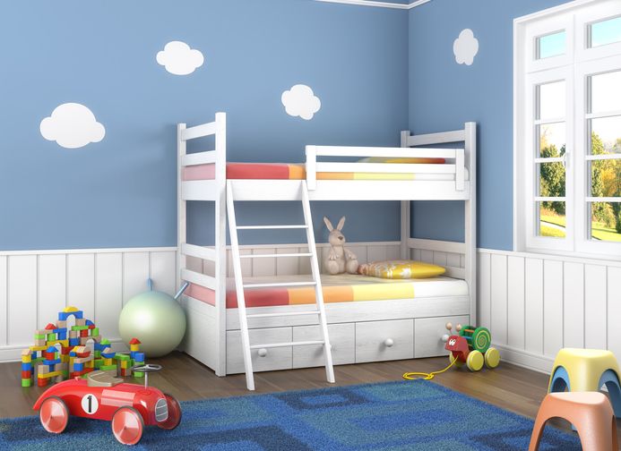 二段ベッド カーテン 子供部屋の間仕切りアイディア集 リノベーション情報サイト Reno