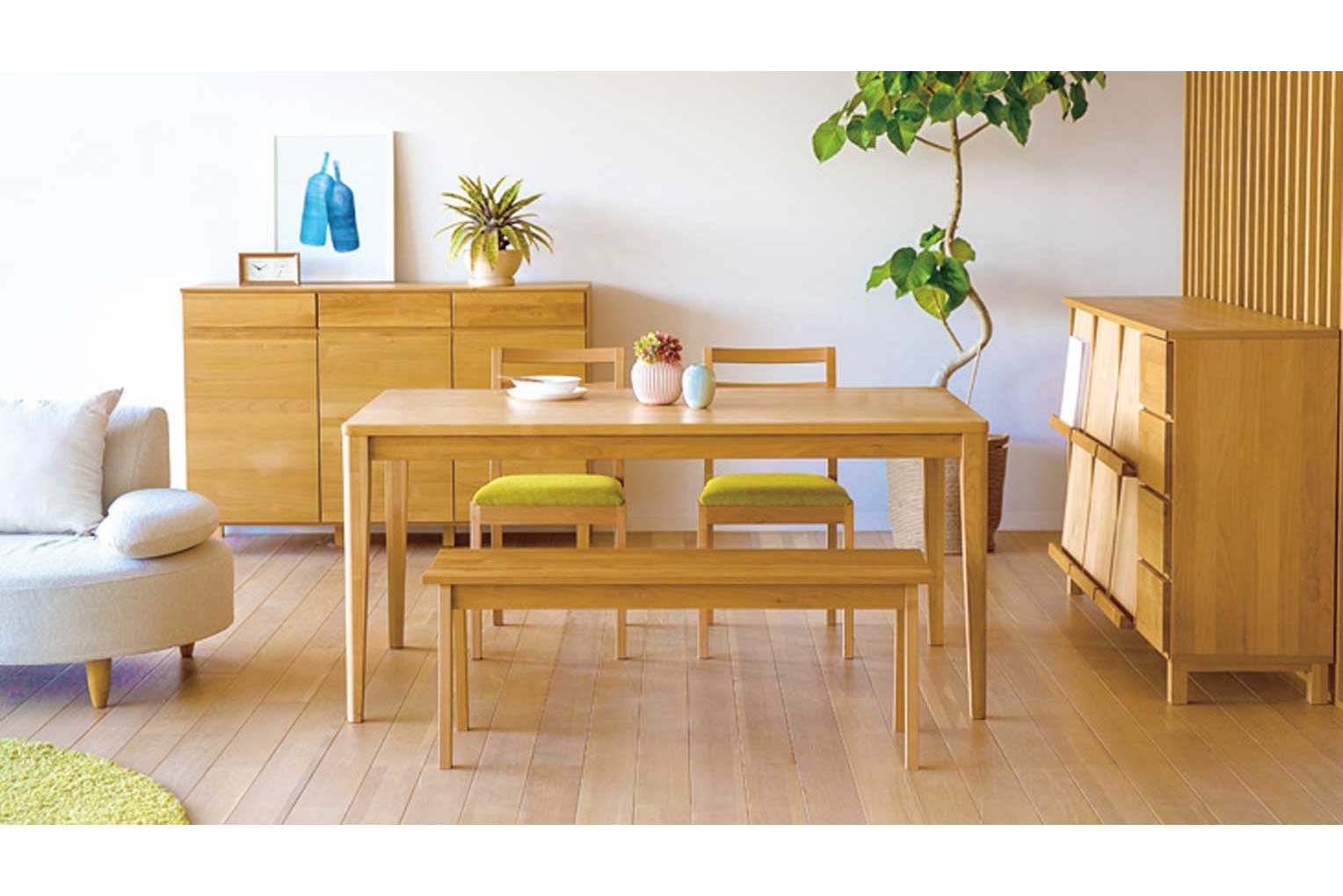 無垢のダイニングテーブル7選〜木の質感を存分に楽しめる商品をご紹介！