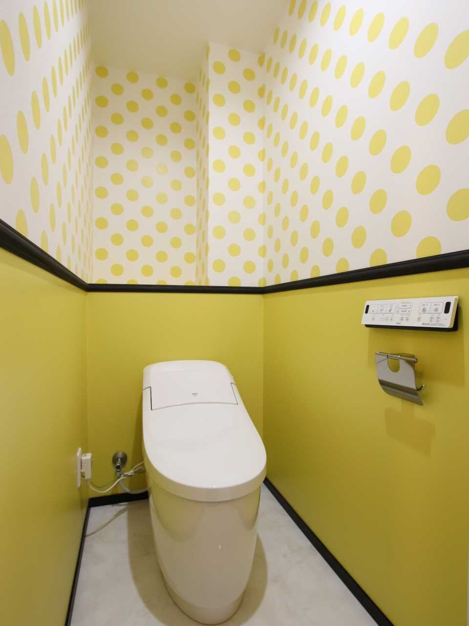 トイレをアクセントクロスでこだわり空間に変身 コツと事例を大紹介 リノベ不動産 カンパニートラスト