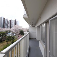 バルコニーの様子。