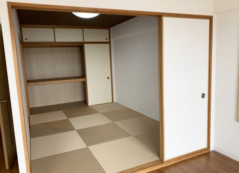 個室にもできる琉球畳の和室