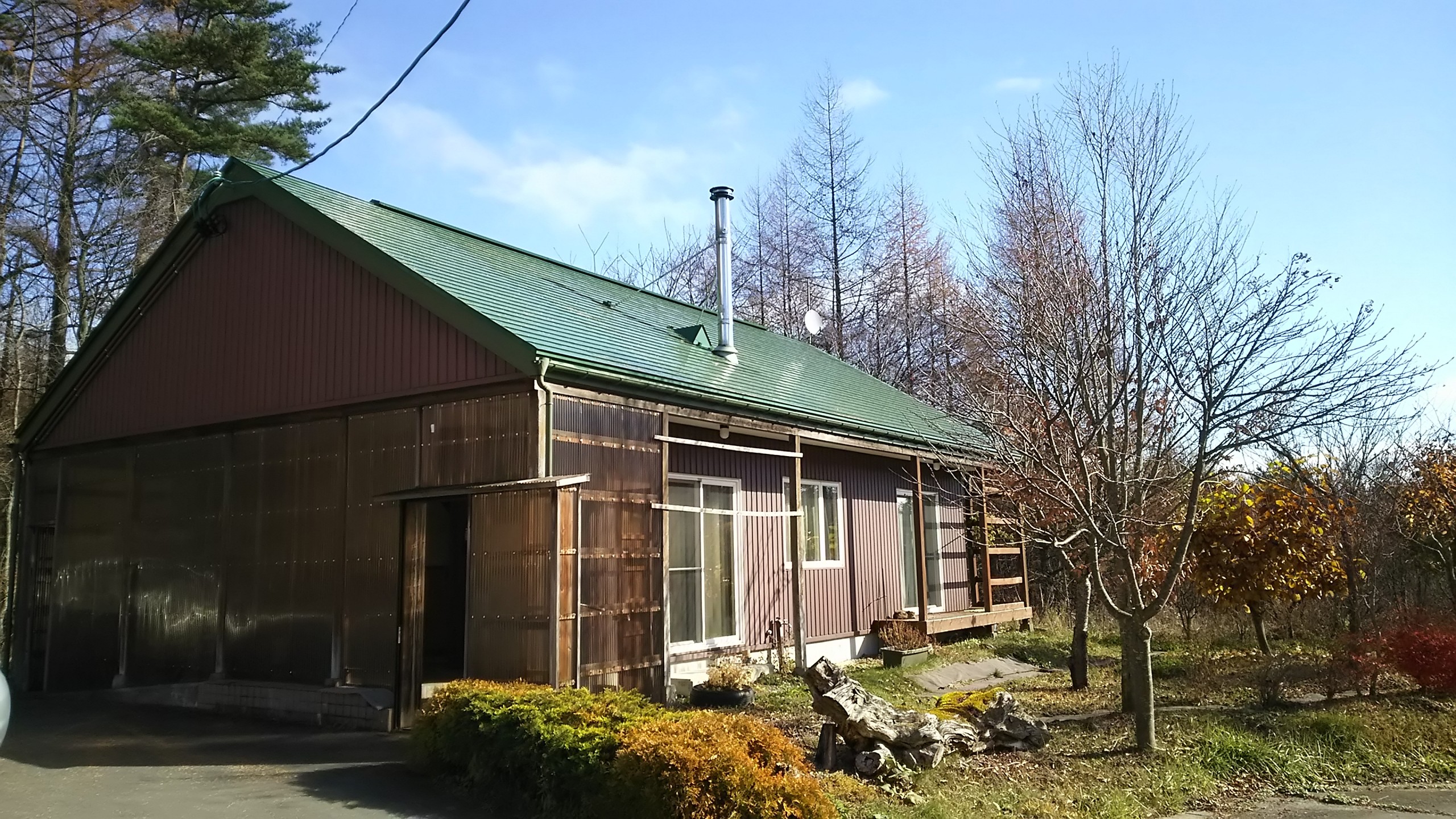 岩手山麓の別荘風住宅