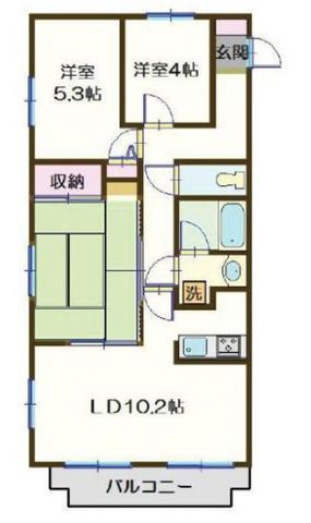 ワコーレ本庄 間取り図