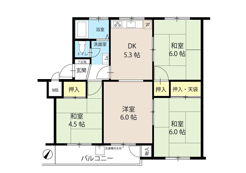 神陵台東住宅49号棟 日当たり良好!リノベーション向き