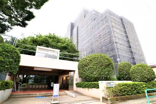 江古田パークマンションA棟 【外観写真】耐震補強・ベランダ