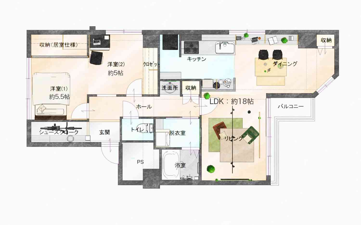 間取り図