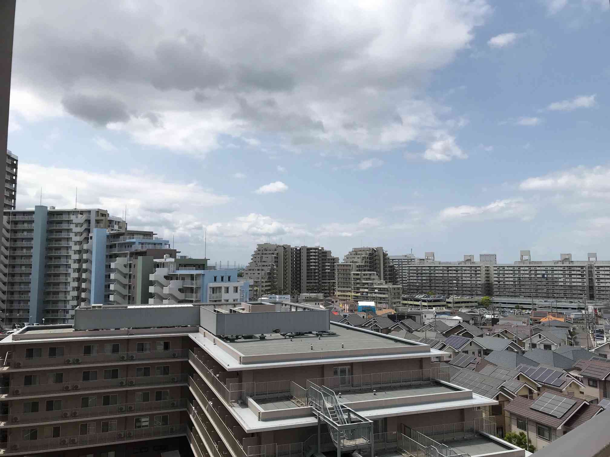 南向きバルコニーで眺望・日当たり良好♪