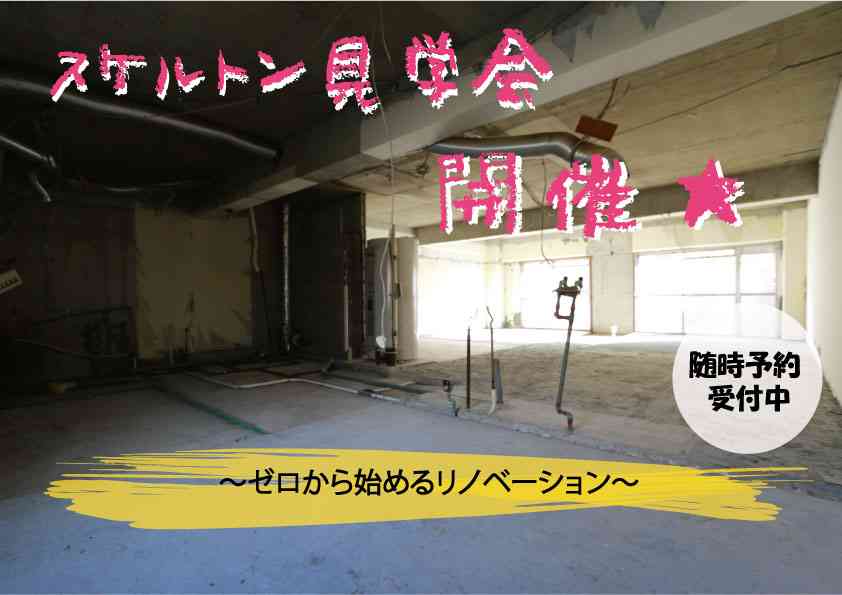 スケルトン見学会
