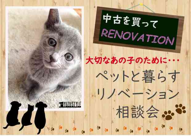 ペットと暮らすリノベーション相談会